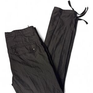 Sean-john Men's Black and Grey Trousers